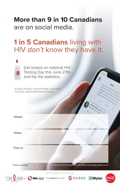 2019 National HIV Testing Day Promotional Posters